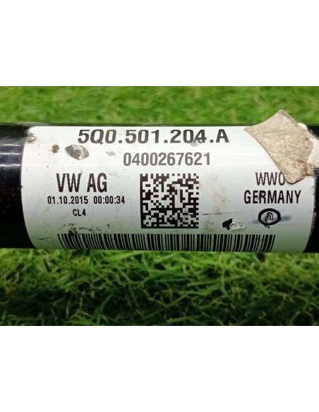 [93537] TRANSMISION TRASERA DERECHA - VOLKSWAGEN GOLF VII LIM. (01/2012 - 12/2017)