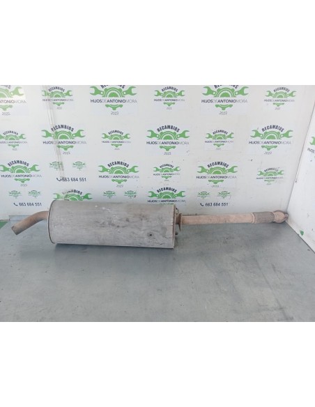 [101134] TUBO ESCAPE CENTRAL - IVECO DAILY CAJA CERRADA