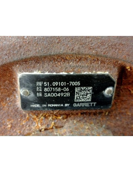 [91370] TURBOCOMPRESOR - MAN TGX 18.XXX (01/2007 - 12/2017)