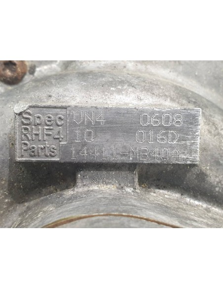 [99122] TURBOCOMPRESOR - NISSAN CABSTAR -09.06 (01/2006 - 12/2013)