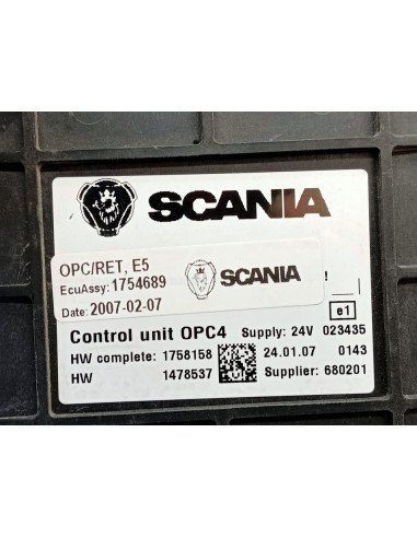 [98436] UNIDAD DE CONTROL - SCANIA SERIE 4 (P/R...