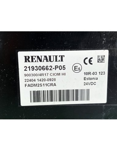 [97515] UNIDAD DE CONTROL - RENAULT SERIE T...