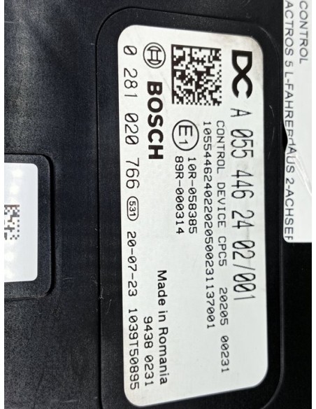 [95737] UNIDAD DE CONTROL - MERCEDES ACTROS 5 L-FAHRERHAUS 2-ACHSER BM 963