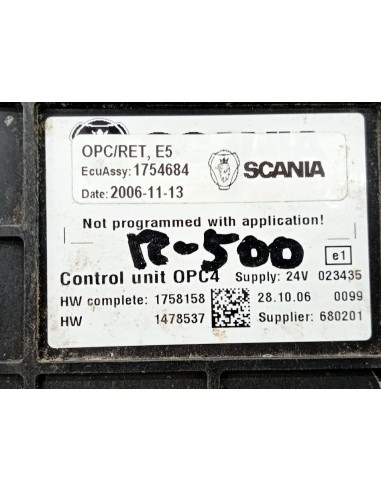 [91353] UNIDAD DE CONTROL OPC4 - SCANIA SERIE 4...