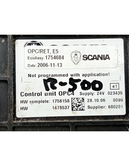[91353] UNIDAD DE CONTROL OPC4 - SCANIA SERIE 4 (P/R 94 G) (01/1996 - 01/2004)